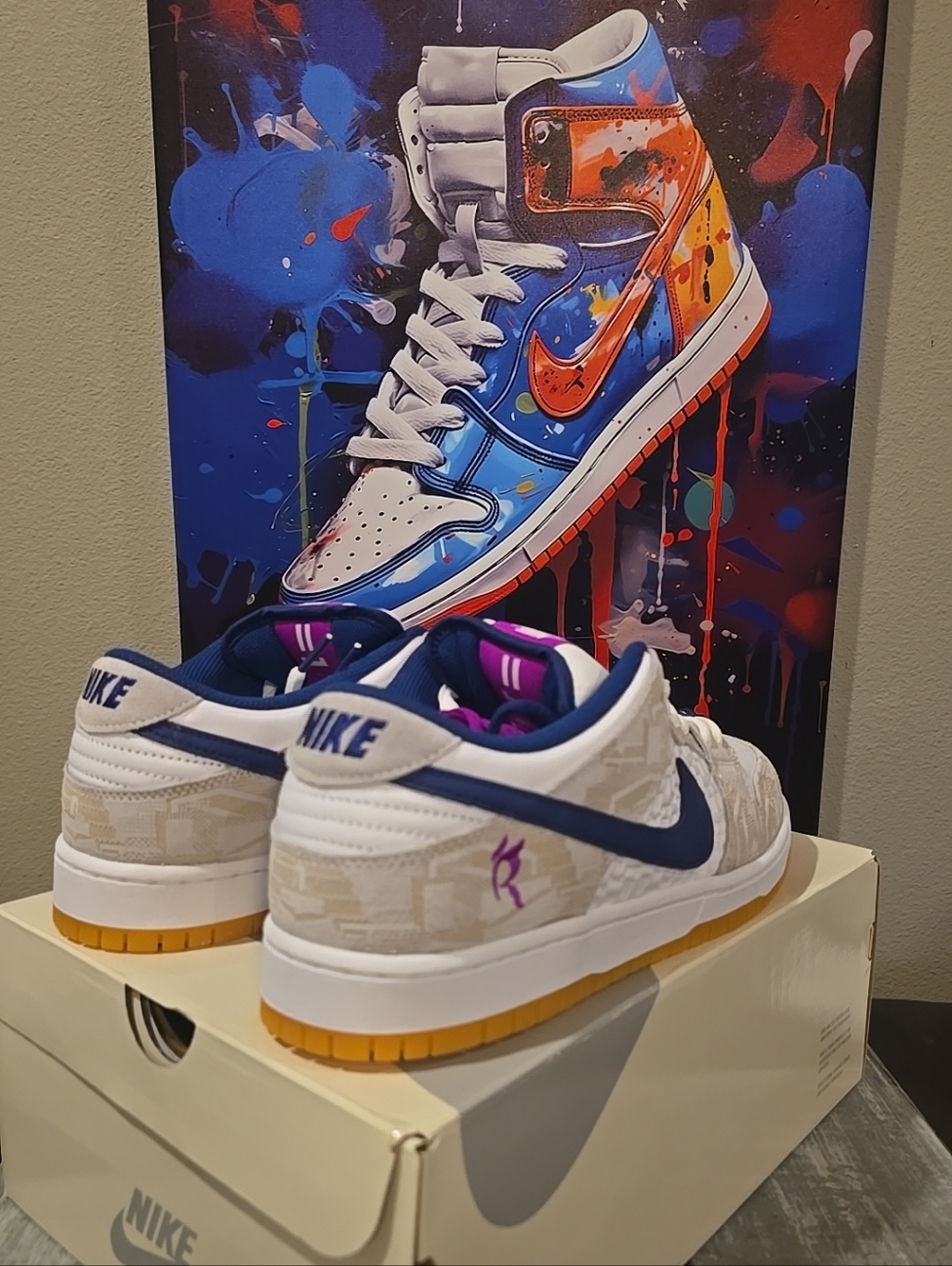 Rayssa Leal x Nike Dunk SB Low White - Picture 6 of 8